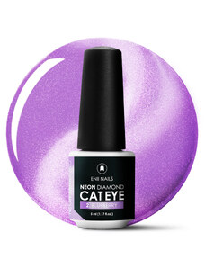 ENII NAILS Magnetický Gel lak Neon Diamond Cat Eye 2 Blueberry 5 ml