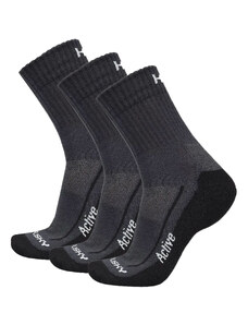 Husky Ponožky Active 3pack černá