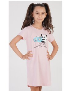 Noční košile dívčí Vienetta Secret PANDA 04742VS