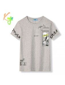 Chlapecké triko Kugo GC8605 - šedá