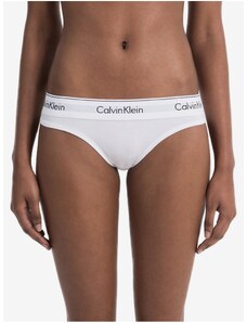 Bílá dámská tanga Thong Strings Calvin Klein Underwear - Dámské
