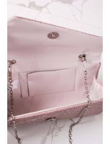 Paris Style Růžovozlatá společenská kabelka Allegra