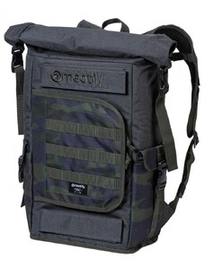 Maskáčový batoh Meatfly Periscope rampage camo, šedý 30l