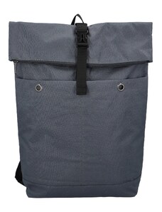 NEW BERRY Praktický látkový batoh na notebook Lauko, šedá