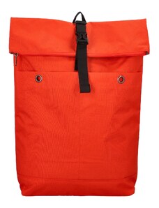 NEW BERRY Praktický látkový batoh na notebook Lauko, červená