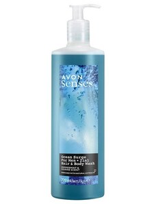 Avon Sprchový gel na tělo a vlasy s vůní moře a máty (Hair & Body Wash) 720 ml