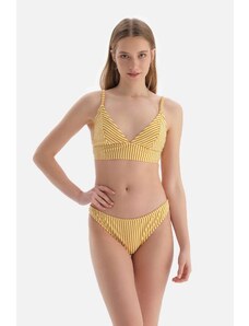 Dagi Yellow Bralette horní díl bikin