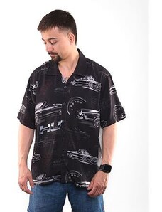 Košile HUF Drop Top Resort Shirt bu00181-black