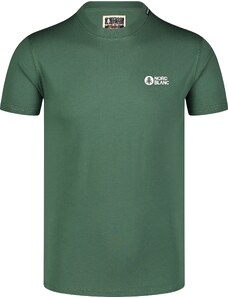 Nordblanc Zelené pánské tričko z organické bavlny SAILBOARD