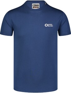 Nordblanc Modré pánské tričko z organické bavlny SAILBOARD