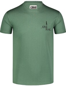 Nordblanc Zelené pánské tričko z organické bavlny AVENUE