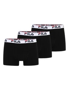 FILA Boxerky červená / černá / bílá