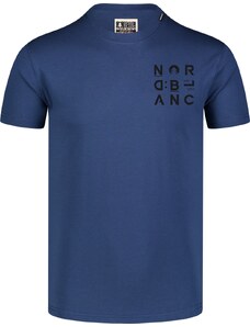 Nordblanc Company pánské tričko z organické bavlny modré