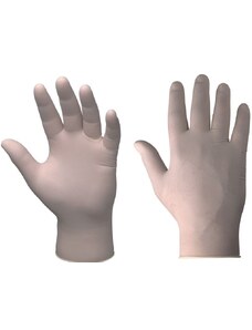 Červa RUBETRA rukavice jednorázové latexové nepudrované bílé