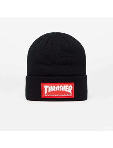 Čepice Thrasher Skate Mag Patch Beanie Black