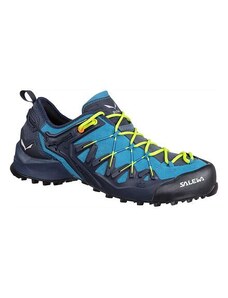 Salewa MS Wildfire Edge pánské nízké trekové boty premium navy/fluo yellow