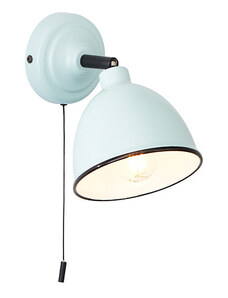 Brilliant97002/40 Nástěnná lampa s vypínačem TELIO modrá