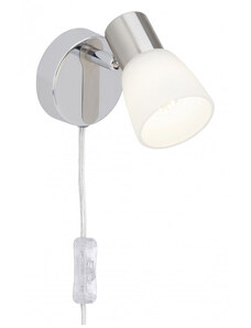 BrilliantG46112/77 Nástěnná lampa JANNA LED s vypínačem