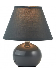 Brilliant61047/63 Keramická stolní lampa PRIMO šedá