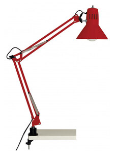 Brilliant 10802/01 Stolní pracovní lampa HOBBY červená
