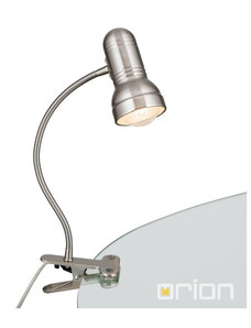 Orion Str10-319-S Stolní lampa s klipem WILHELM satin