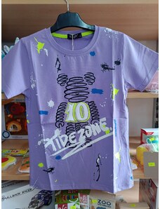 Chlapecké tričko KUGO FC0272, fialová, vel. 134-164