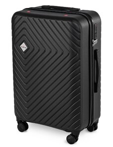 Cestovní kufr Compactor Hybrid Luggage L Vacuum System 46,5 x 26 x 68 cm, černý