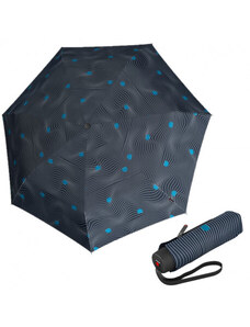 Knirps KNIRPS T.020 MEDITATE BLUE - EKO ultralehký skládací deštník