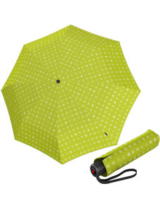 Knirps KNIRPS A.050 MEDIUM PINTA LIME - elegantní dámský skládací deštník
