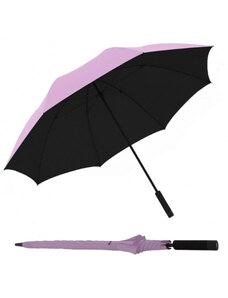 Knirps Knirps U.900 XXL ROSE WITH BLACK - ultralehký holový deštník