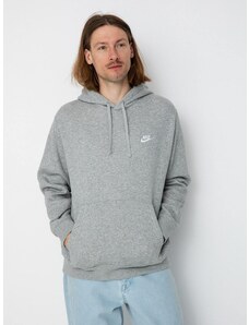 Nike SB Club Hoodie Po Bb HD (dk grey heather/matte silver/white)šedá