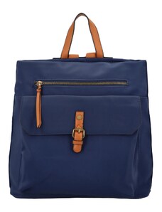 Turbo bags Elegantní dámský textilní batoh Ludmila, tmavě modrá