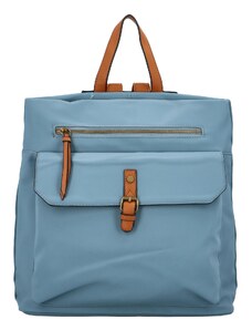 Turbo bags Elegantní dámský textilní batoh Ludmila, světle modrá