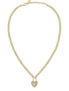 Morellato Romantický pozlacený náhrdelník s krystaly Abbraccio SABG25