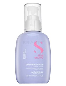 Alfaparf Milano Semi Di Lino Smooth Smoothing Cream uhlazující krém pro hrubé a nepoddajné vlasy 125 ml