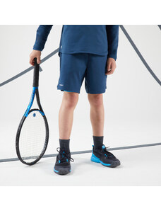ARTENGO Chlapecké hřejivé tenisové kraťasy TH500 tyrkysové