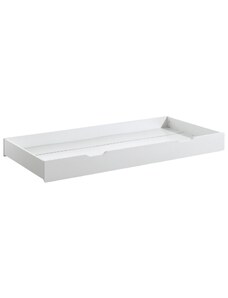 Bílá borovicová zásuvka k posteli Vipack Dallas 198,5 x 94 cm