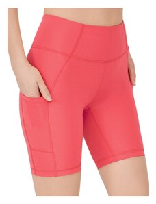 LOS OJOS Women's Coral High Waist Compression Double Pocket