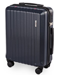 Kabinový kufr Compactor Hybrid Luggage S Vacuum System 55 x 20 x 40 cm, tmavě modrý