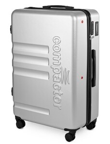 Cestovní kufr Compactor Hybrid Luggage XL Vacuum System 53,5 x 31 x 80 cm, stříbrný