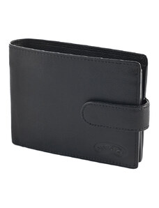 Pánská kožená peněženka Nivasaža černá N55
