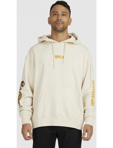 MIKINA RVCA OST PARADISE HOODIE - béžová -