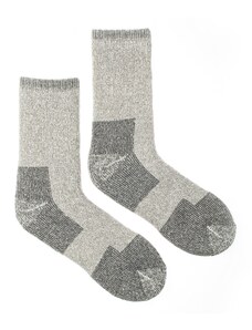 Fusakle Vlněné ponožky Vlnáč Termo šedý