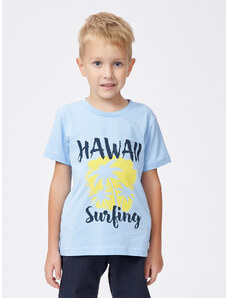 Winkiki Kids Wear Chlapecké tričko Hawaii - modrá Barva: Žlutá;Modrá;Zelená, Velikost: 98