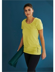 bonprix Dlouhé sportovní tričko s bavlnou (2 ks) Zelená