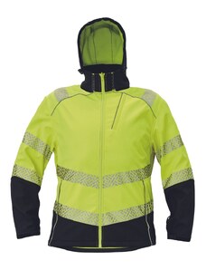 Cerva CRV KNOXFIELD PROFI HV softshell bunda žlutá XS