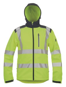 Cerva CRV KNOXFIELD HVPS softshell bunda žlutá XS