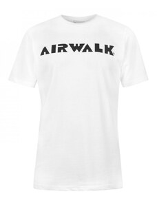 Airwalk Logo Short Sleeve T Shirt Mens White