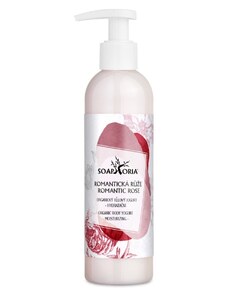 Organický tělový jogurt Romantická růže 250ml Soaphoria