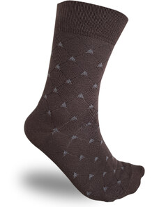Bavlněné ponožky hnědé REDFIR